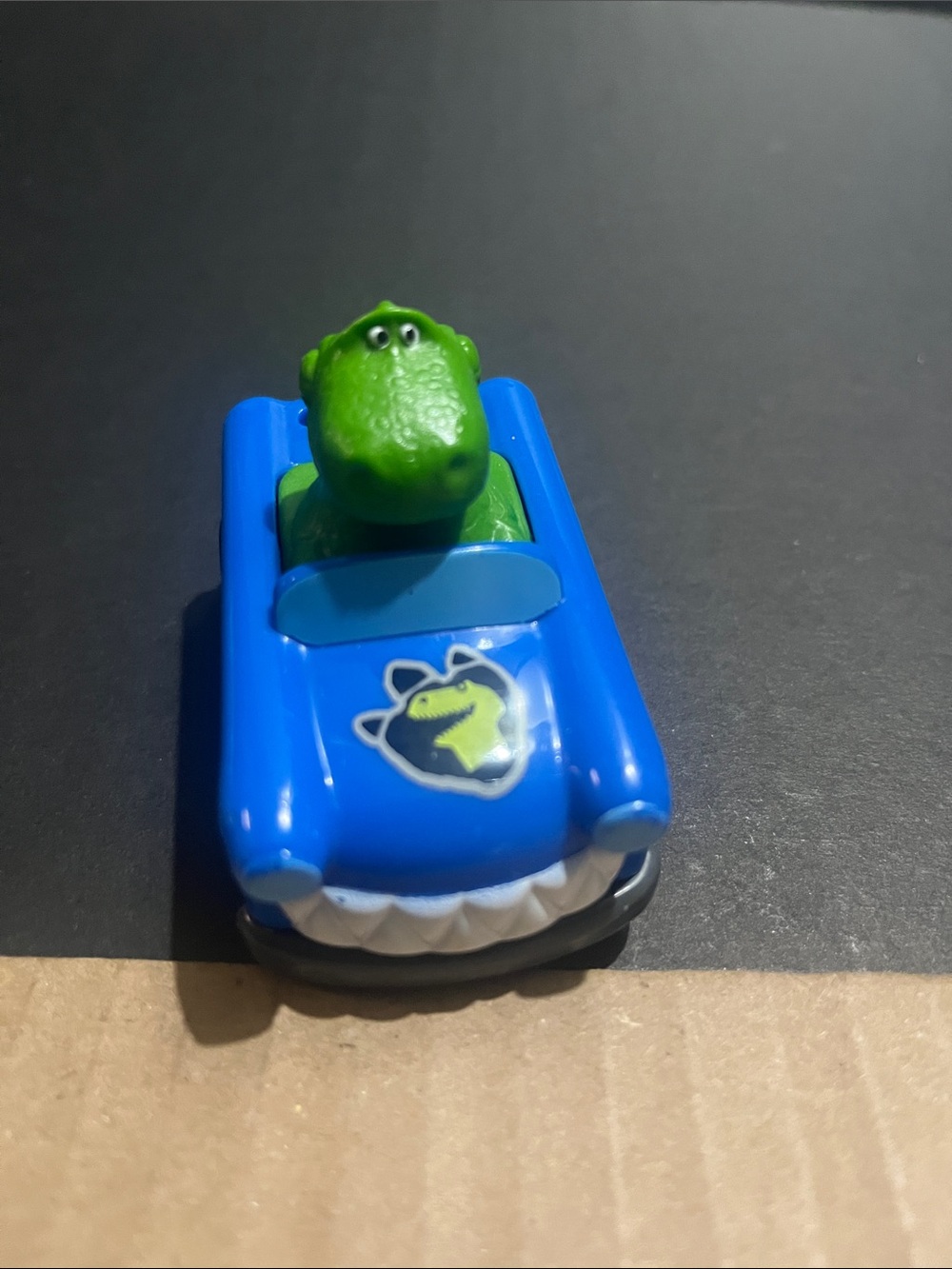 Fisher-Price Little People Wheelies Toy Story Rex Blue Car Toy